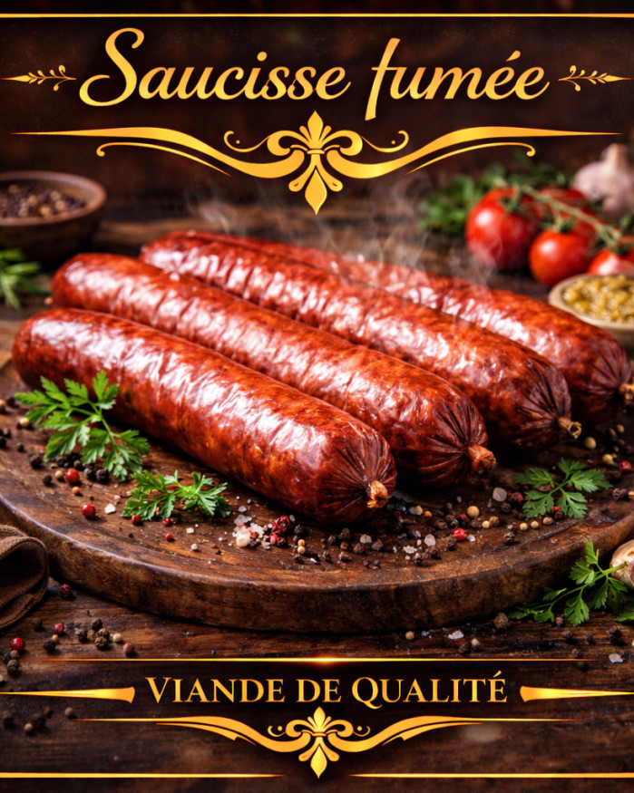 Saucisse fumée