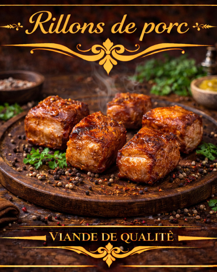 Rillons de porc 
