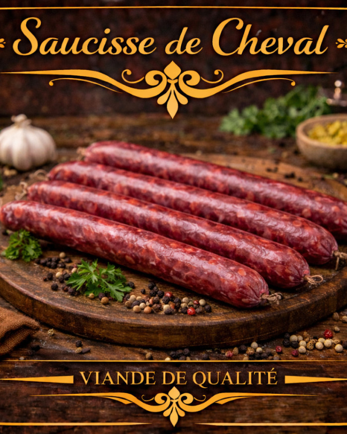 Saucisse de cheval 