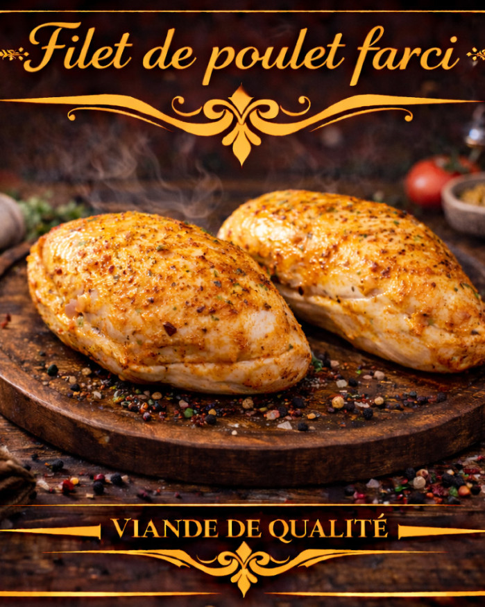 Filet de poulet Farcie