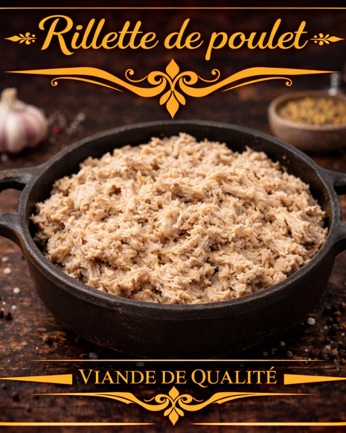 Rillette de poulet 