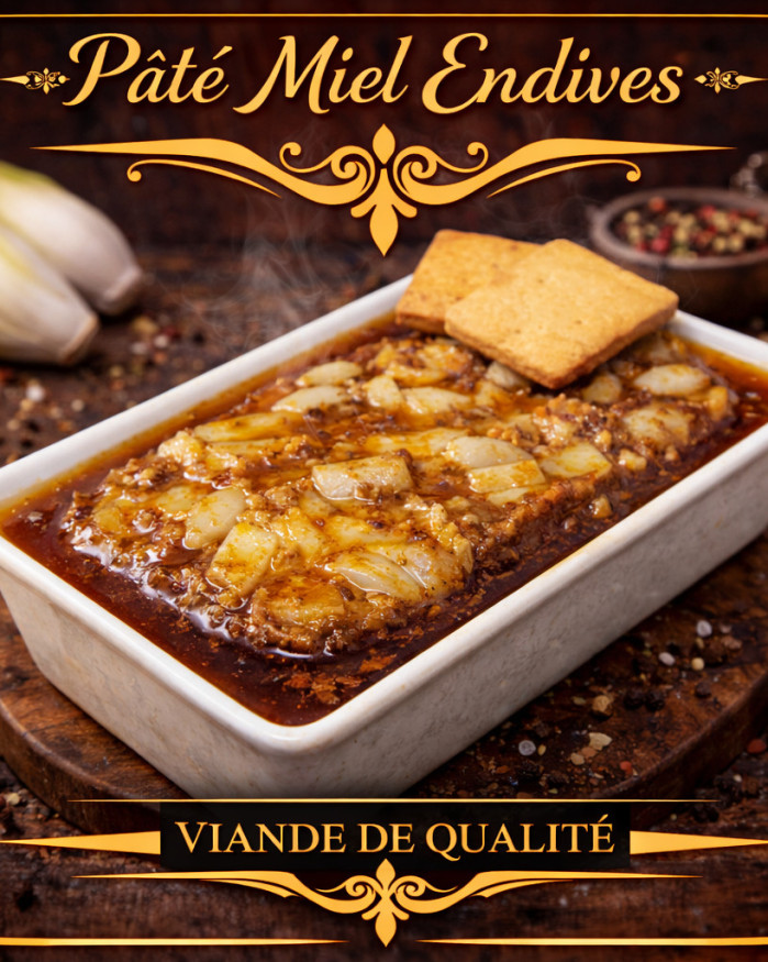 Pâté Miel endives 