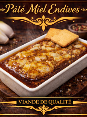 Pâté Miel endives 
