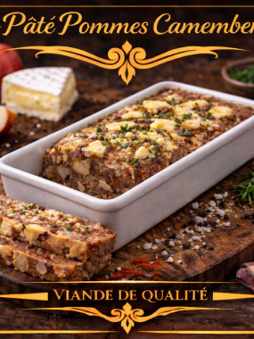paté pommes camembert