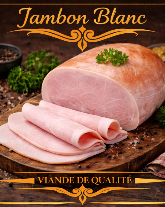 tranche de jambon blanc