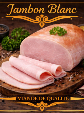 tranche de jambon blanc