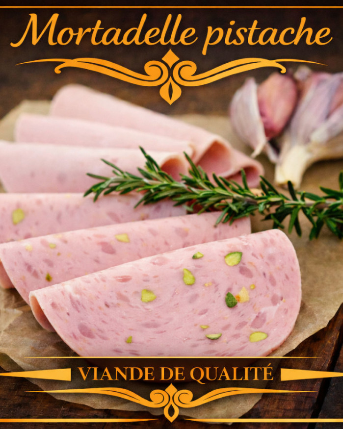 Mortadelle pistache