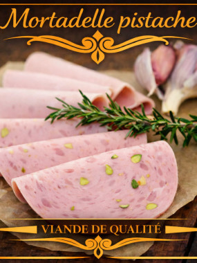 Mortadelle pistache