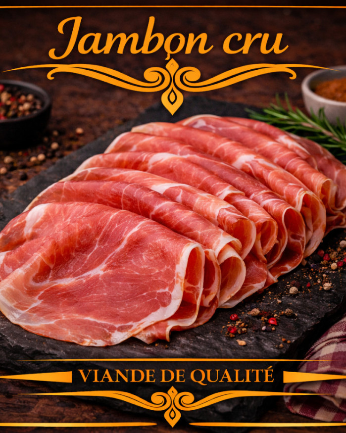 Jambon cru 