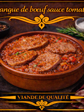 Langue de boeuf sauce tomate 