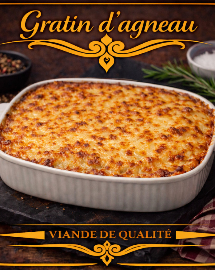 Gratin d'agneau 