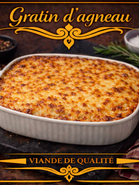 Gratin d'agneau 