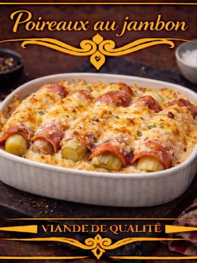 Poireaux jambon 