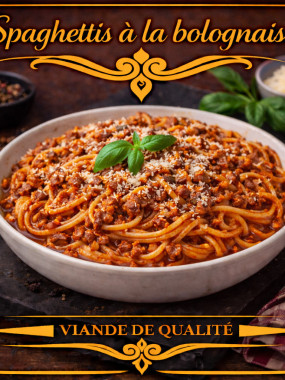 Pâtes à la bolognaise