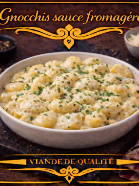 gnocchis sauce fromagère