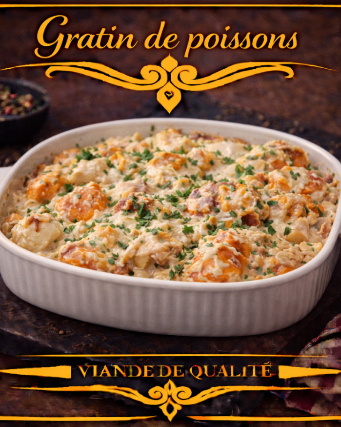 Gratin de poissons 