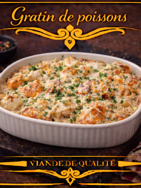 Gratin de poissons 