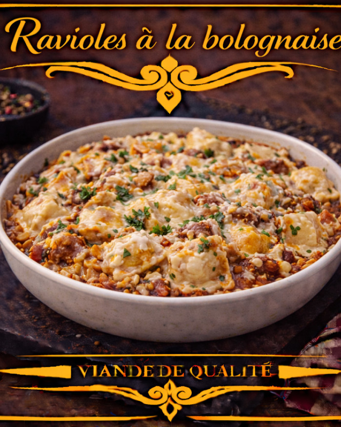Ravioles bolognaise 