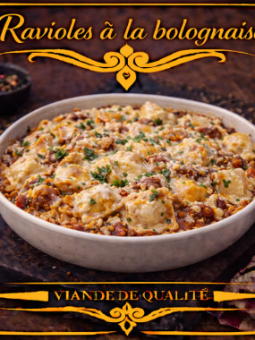 Ravioles bolognaise 