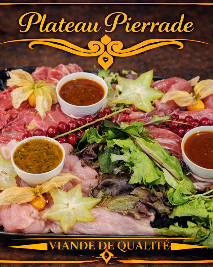 Plateau pierrade