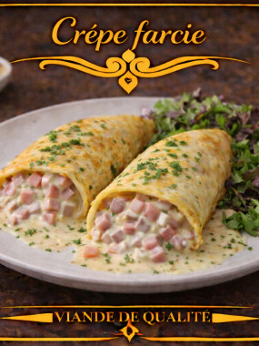 Crêpe jambon 
