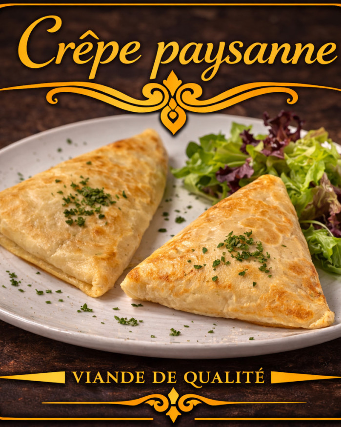 Crêpe paysanne 