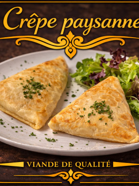 Crêpe paysanne 