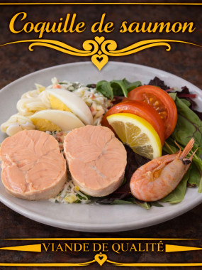 Coquille de saumon 