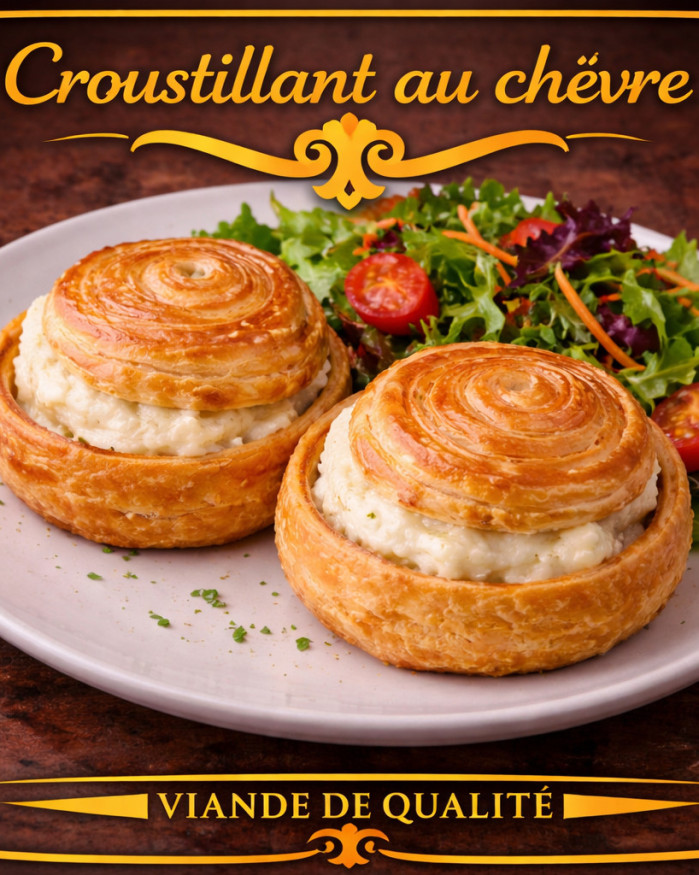 croustillant au chèvre 