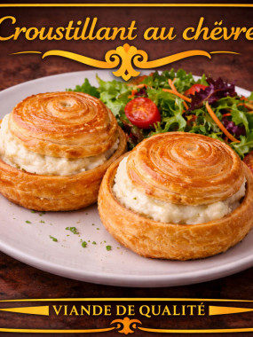 croustillant au chèvre 