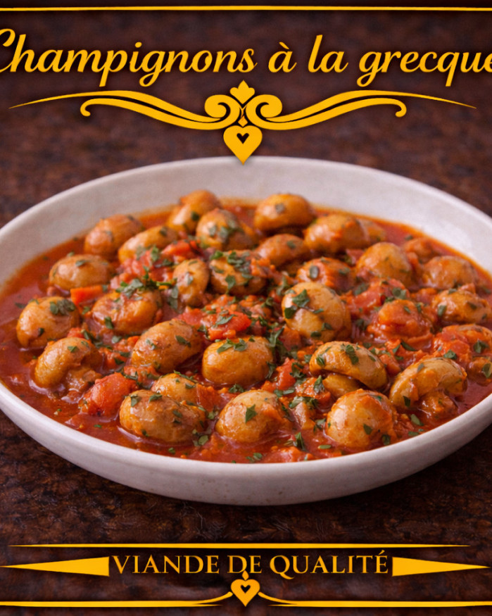 Champignons à la grecque 