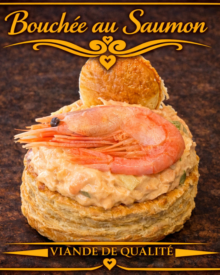 Bouchée au saumon