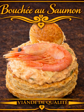 Bouchée au saumon