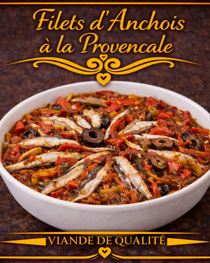 Filets d'anchois à la provençale 