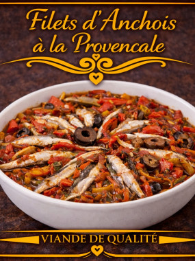 Filets d'anchois à la provençale 
