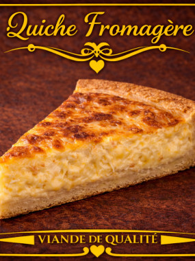 Quiche fromagère 