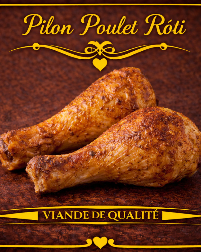 pilon poulet rôti 
