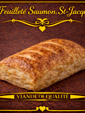 Feuilleté Saumon, St Jacques