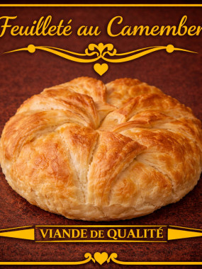 Feuilleté camembert 