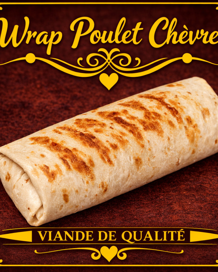 wraps poulet chevres