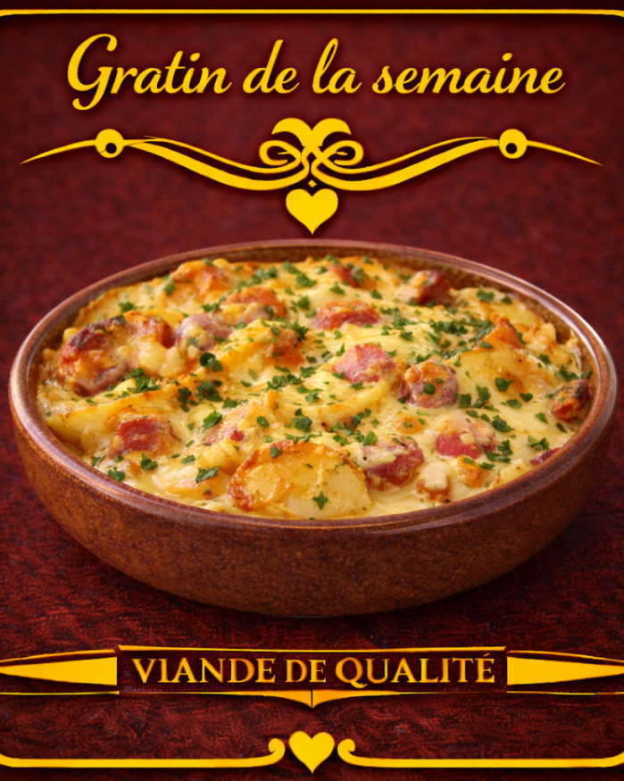 Gratin de la semaine 