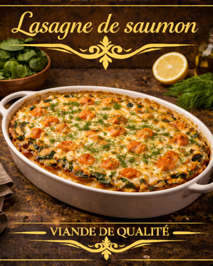 lasagne de saumon 