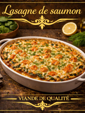 lasagne de saumon 