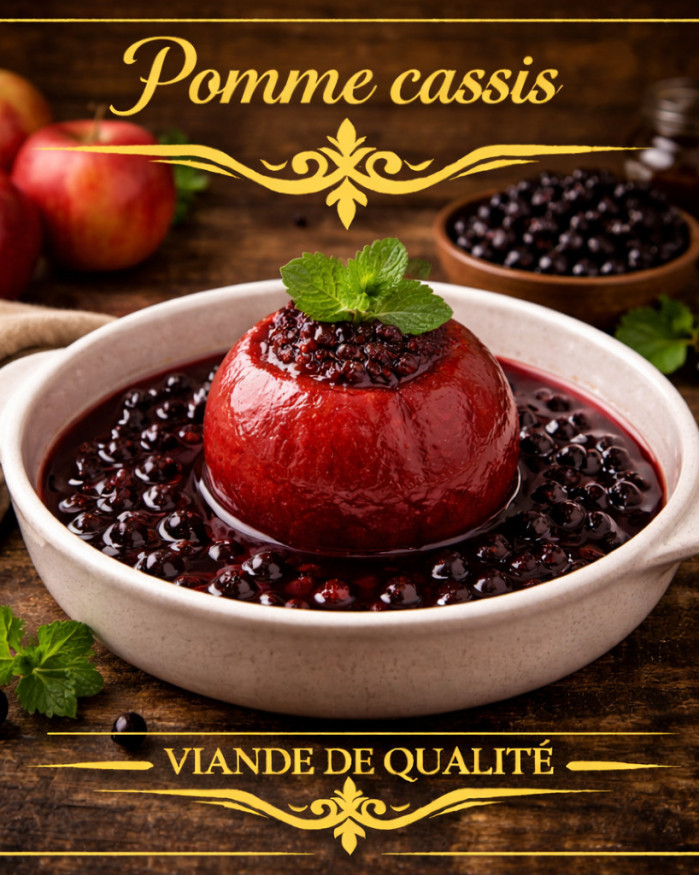 Pomme cassis 