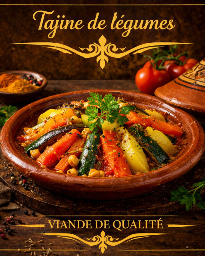 Tajine de légumes 