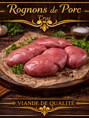 Rognons de porc crus