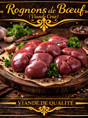 Rognons de boeuf crus